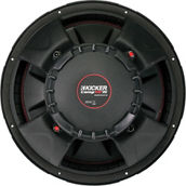 Kicker 43CVR154 CompVR 15 in. 500W Subwoofer with Dual 4 Ohm Voice Coils