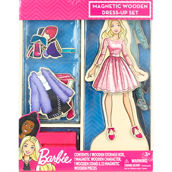 Barbie Magnetic Wooden Dress Up Set