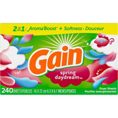 Gain Dryer Sheets Spring Daydream 240 ct.