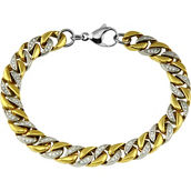 Gold LLC Two Tone Bracelet