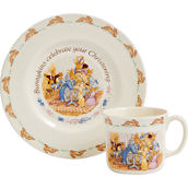 Royal Doulton Bunnykins Christening Plate & Mug 2 pc. Set