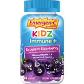 Emergen-C Kidz Immune + Dietary Supplement Elderberry Flavor Gummies 44 ct.