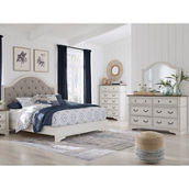 Signature Design by Ashley Brollyn Upholstered Bedroom 3 pc. Set