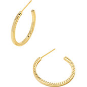 Kendra Scott Sylvie Small Hoop Earrings in Gold