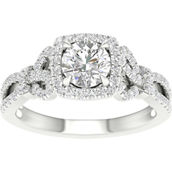 Pure Brilliance 14K White Gold 1 3/8 CTW Engagement Ring with IGI Certification
