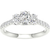 Pure Brilliance 14K White Gold 1 CTW Engagement Ring with IGI Certification