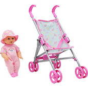 Dream Collection Stroller Set With 12 in. Baby Doll