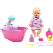 Dream Collection Bath Time Fun Set with 14 in. Baby Doll