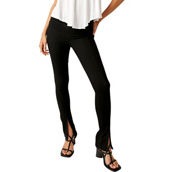 Free People Double Dutch Pull On Slit Jeans