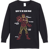 Marvel Little Boys How to Be Iron Man Tee