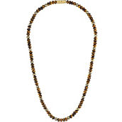 Bulova Marine Star Beaded Goldtone Necklace 22 in.