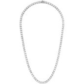 Bulova Icon Sterling Silver Silvertone Necklace 5mm
