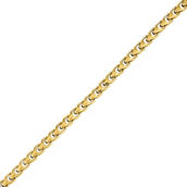 Bulova Link Stainless Steel Goldtone Bracelet 6mm