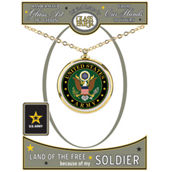 Glass Baron U.S. Army Necklace