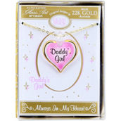 Glass Baron Daddy's Girl Necklace