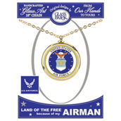 Glass Baron U.S. Air Force Necklace