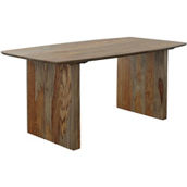 Coast to Coast Accents Charlie Midcentury Solid Sheesham Rectangle Dining Table