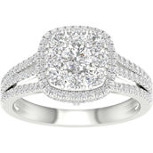 14K White Gold 1.25 CTW Diamond Engagement Ring