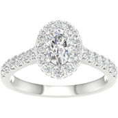 14K White Gold 1-1/2 CTW Diamond Engagement Ring