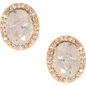 Lonna & Lilly Goldtone Crystal Cubic Zirconium Stud Earrings