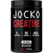 Jocko Fuel Unflavored Jocko Creatine Monohydrate Powder 90 Servings