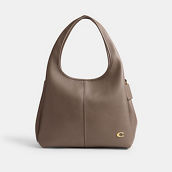 COACH Polished Pebble Leather Lana Shoulder Bag