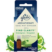 Glade Aromatherapy Find Clarity Lemongrass & Bergamot Single Refill