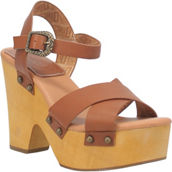 Dingo Women's Woodstock Leather Platform Sandals