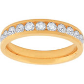 From the Heart 14K Gold 3/4 CTW Lab Grown Diamond Half Eternity Channel Set Ring