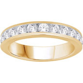 From the Heart 14K Gold 1 CTW Lab Grown Diamond Half Eternity Channel Set Ring