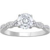 From the Heart 14K White Gold 1.25 CTW Diamond Solitaire Engagement Ring