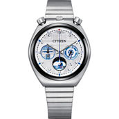 Citizen Men's ECO-Drive Star Wars R2-D2 Silvertone Stainless Steel Watch AN3666-51A