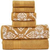 Modern Threads Amaris 6 pc. Jacquard Towel Set