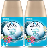 Glade Aqua Waves Auto Spray Refill 2 ct.