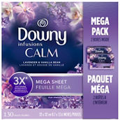 Downy Sheet Infusions Calm Fabric Softener 130 ct.