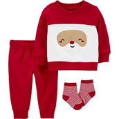 Carter's Infant Boys 3 pc. Santa Outfit Set