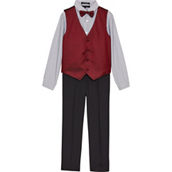 Andrew Fezza Toddler Boys Woven Vest Suit 4 pc. Set
