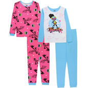 Marvel Girls Moon Girl Cotton Pajamas 4 pc. Set