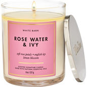Bath & Body Works Core Tumbler: Single Wick Candle, Rosewater & Ivy