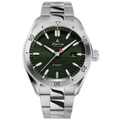 Alpina Men’s Automatic Silvertone Stainless Steel Bracelet Watch AL-525GR5AQ6B