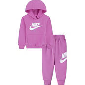 Nike Toddler Girls Sportswear Club Fleece Hoodie & Joggers 2 pc. Set
