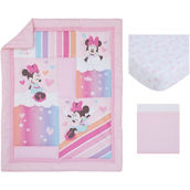 Disney Minnie Mouse Be Happy 3 pc. Crib Bedding Set