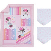 Disney Minnie Mouse 3 pc. Nursery Mini Crib Bedding Set