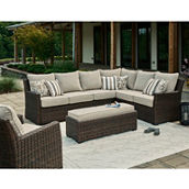 Signature Design by Ashley Brook Ranch 2 pc. Outdoor Sectional Set