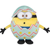 Animated Musical Plush Minion Otto in Easter Egg Outfit