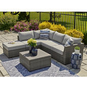 Signature Design by Ashley Petal Road 4 pc. Outdoor Sectional Set