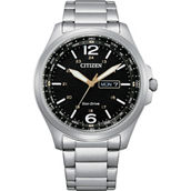 Citizen Men's Weekender Eco Drive Stainless Steel Bracelet Watch AW0110-58E