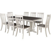 Signature Design by Ashley Darborn 9 pc. Dining Set: Table, 8 Chairs