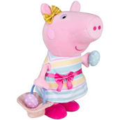 Hasbro Animated Musical Plush Peppa Pig in Easter Dress