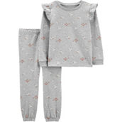 Carter's Baby Girls Grey French Terry 2 pc. Set